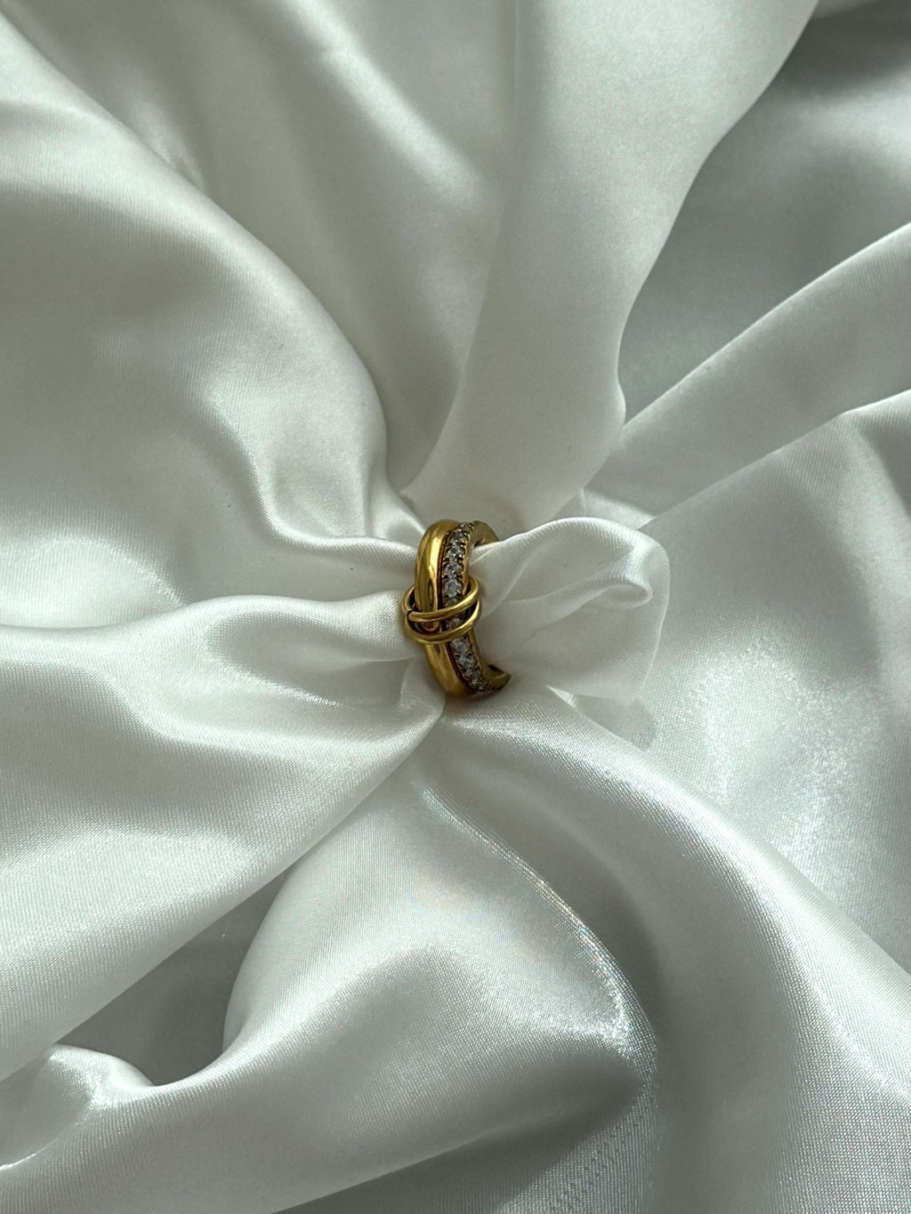 Aeliana Stacked Sparkling Band Ring