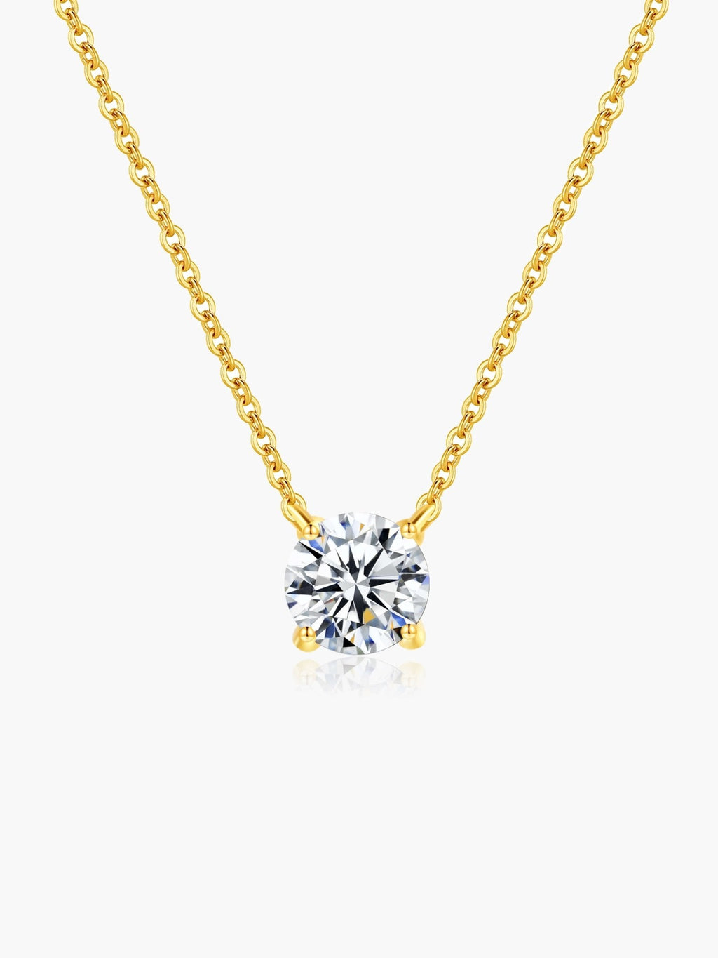Aralyn Round Zirconia Pendant Necklace