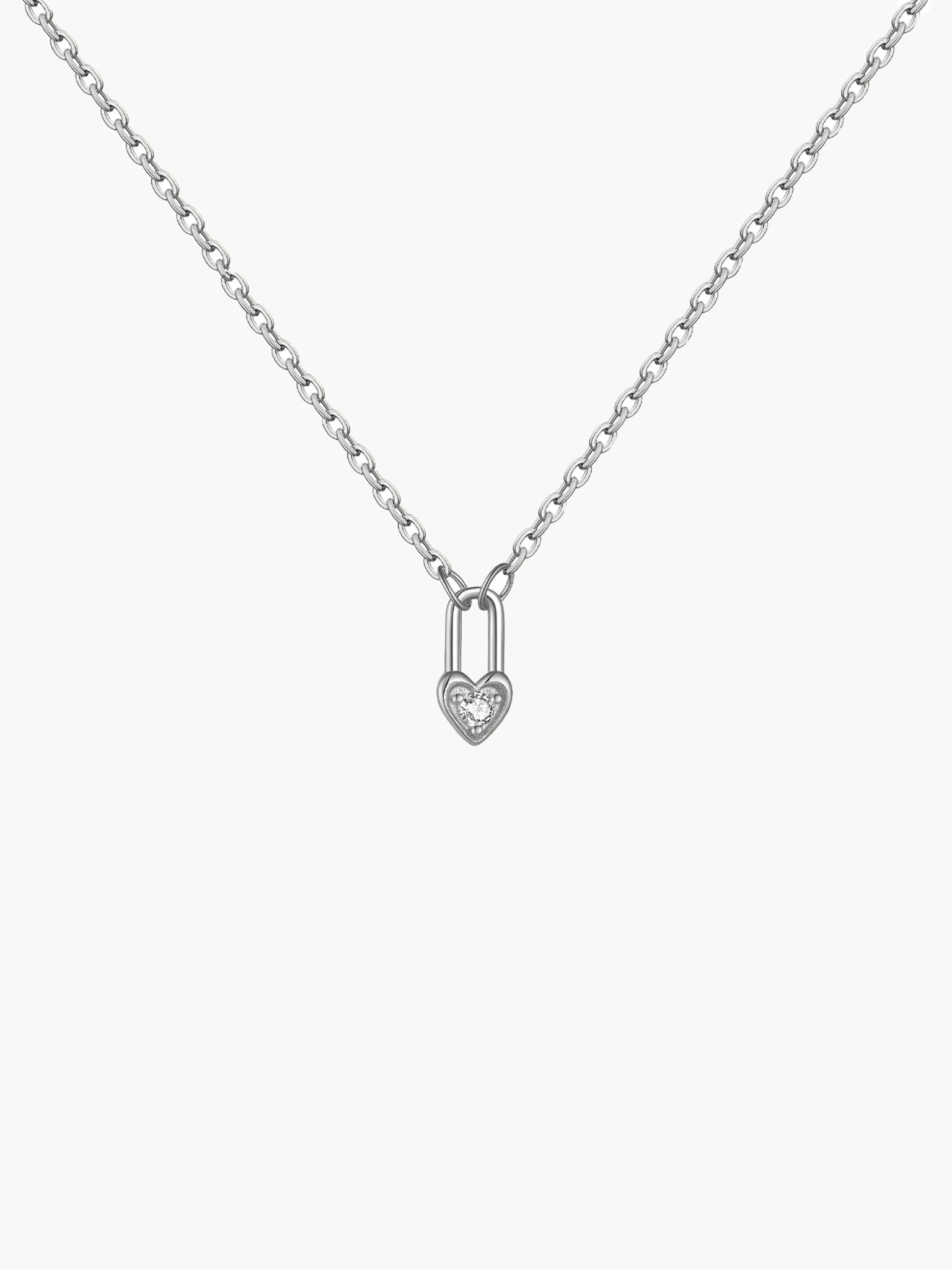 Ashley Heart Pendant Necklace