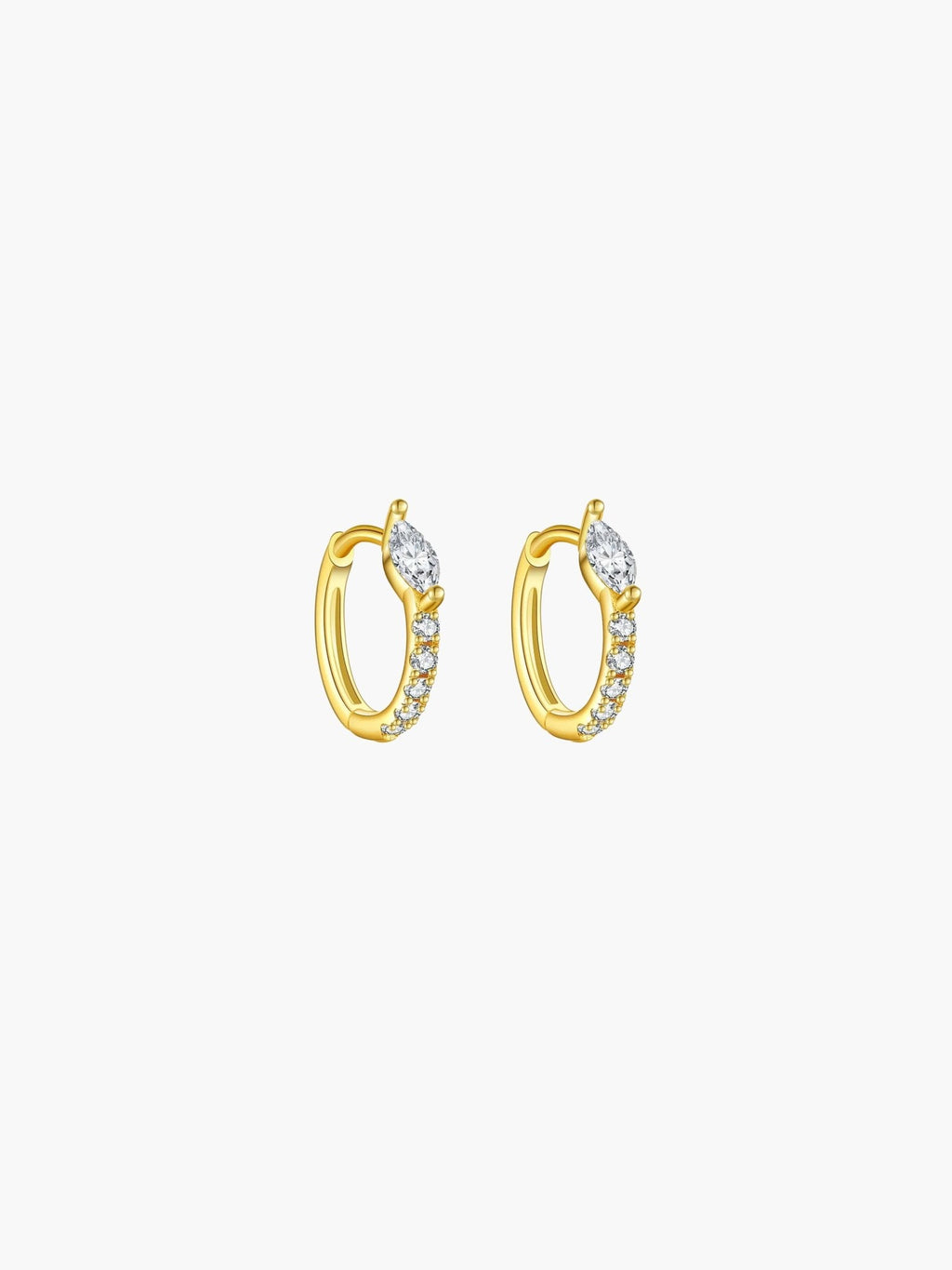 Aubrey Hoop Huggie Earrings