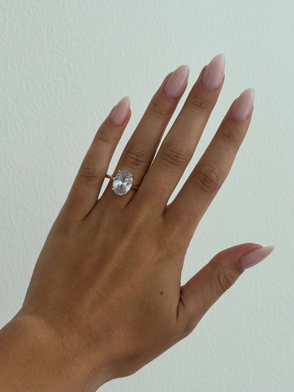 Avianna Oval Zirconia Band Ring