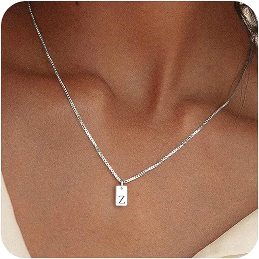 Bella Initial Pendant Necklace