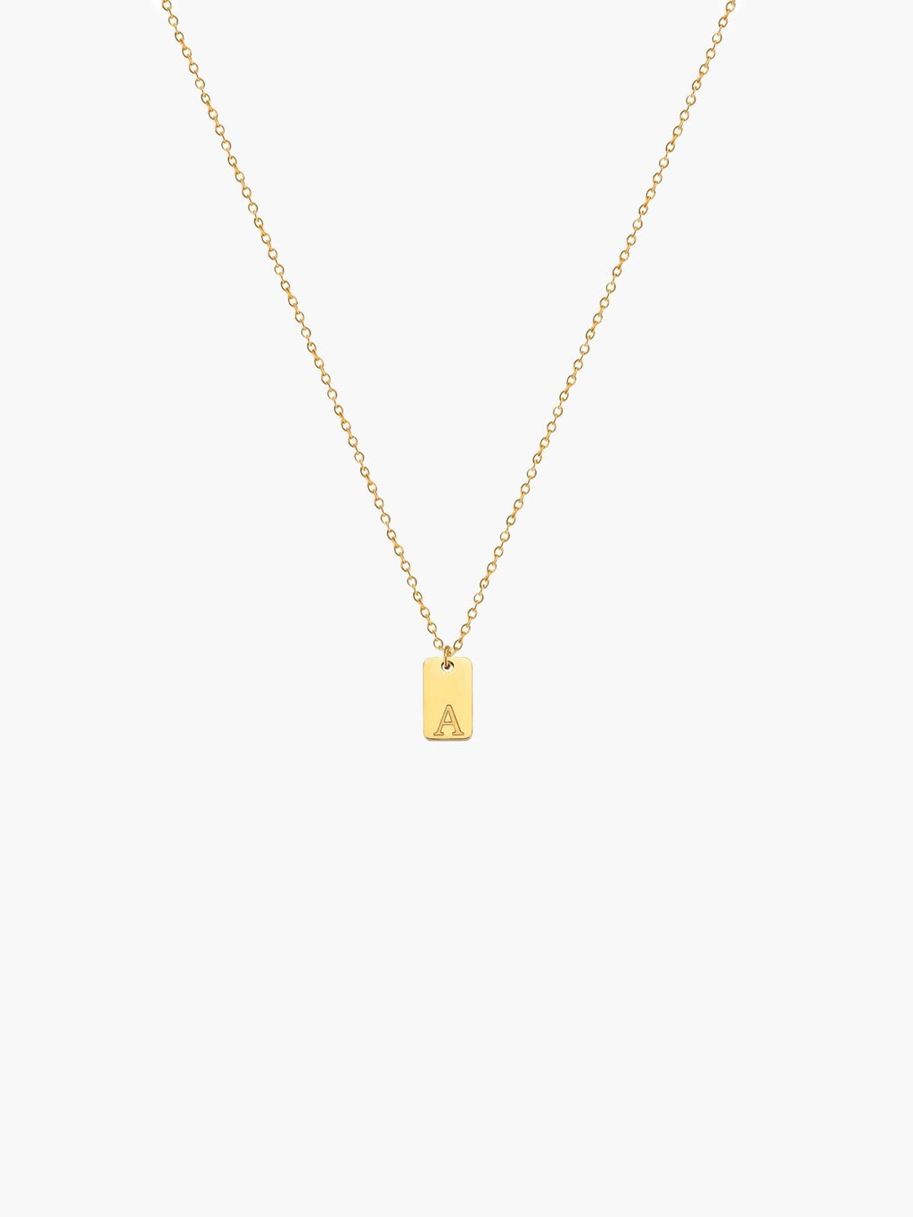 Bella Initial Pendant Necklace