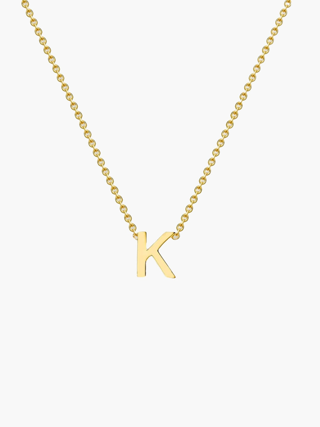 Elsa Gold Initial Necklace