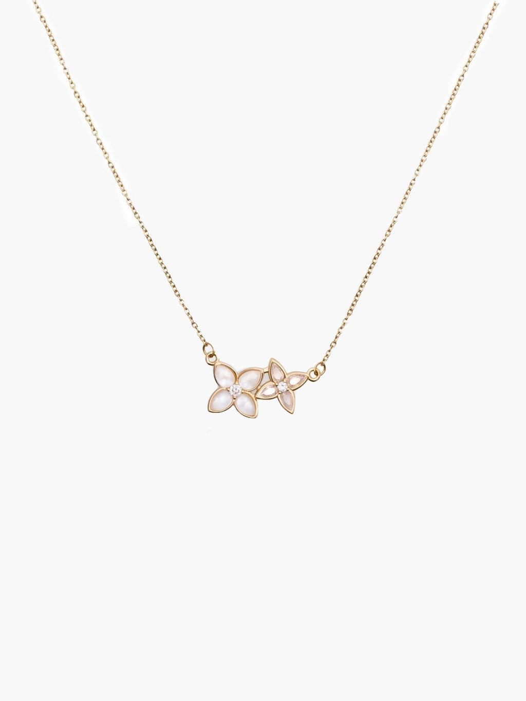 Camellia Gold Necklace