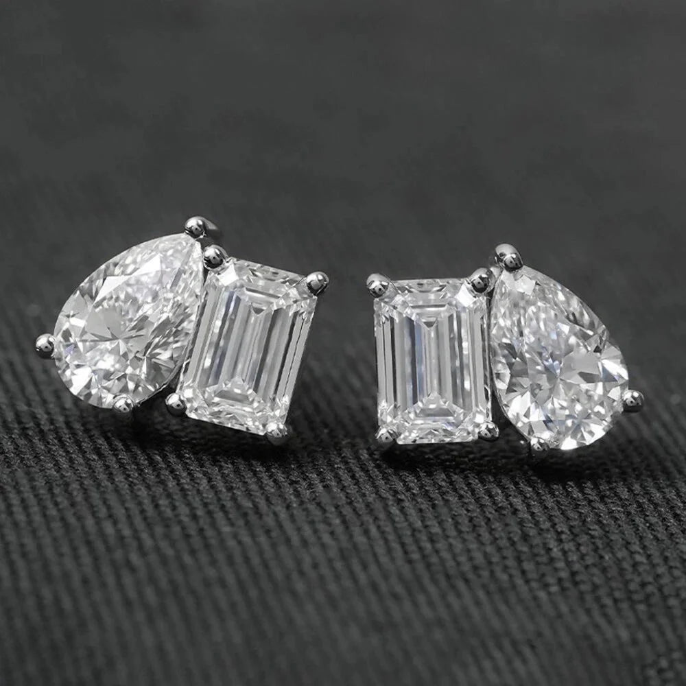 Carla Pear Zirconia Earrings