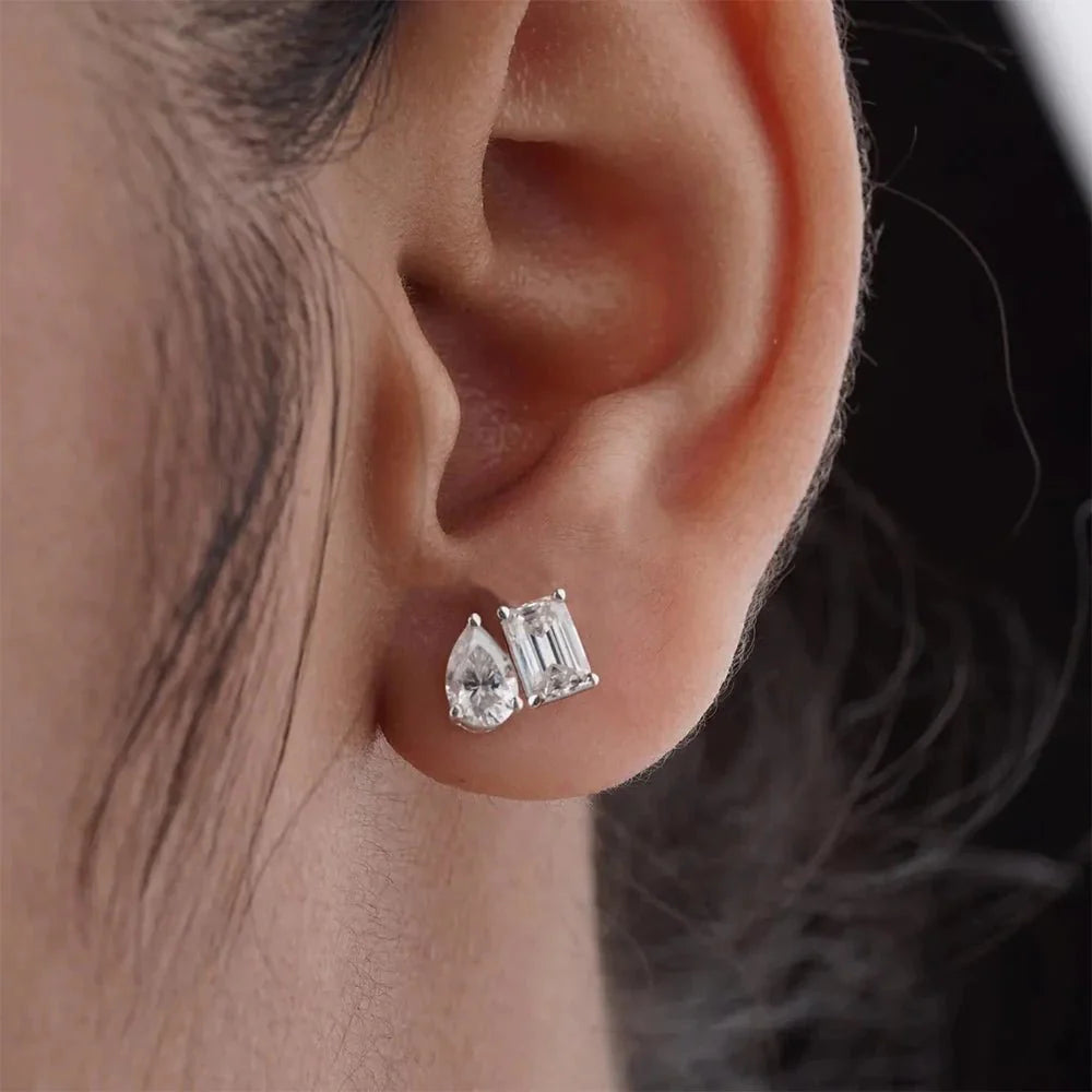 Carla Pear Zirconia Earrings