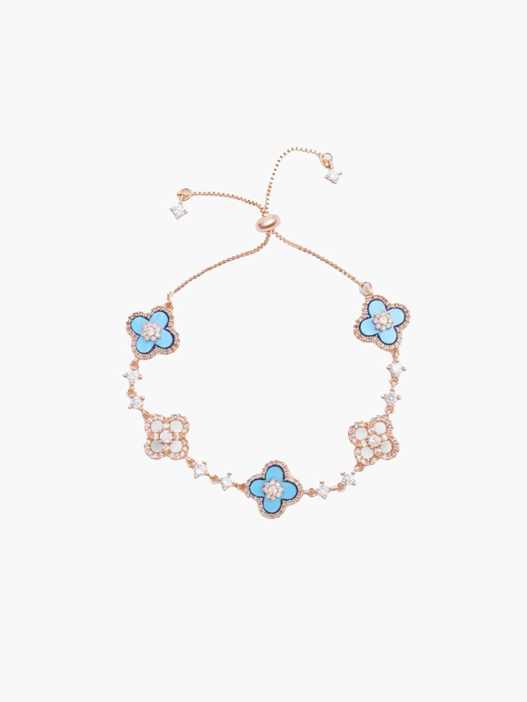 Cataleya Flower Zirconia Bracelet