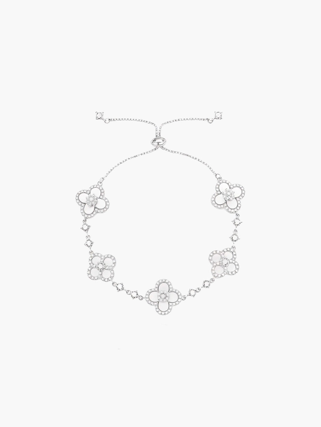 Cataleya Flower Zirconia Bracelet