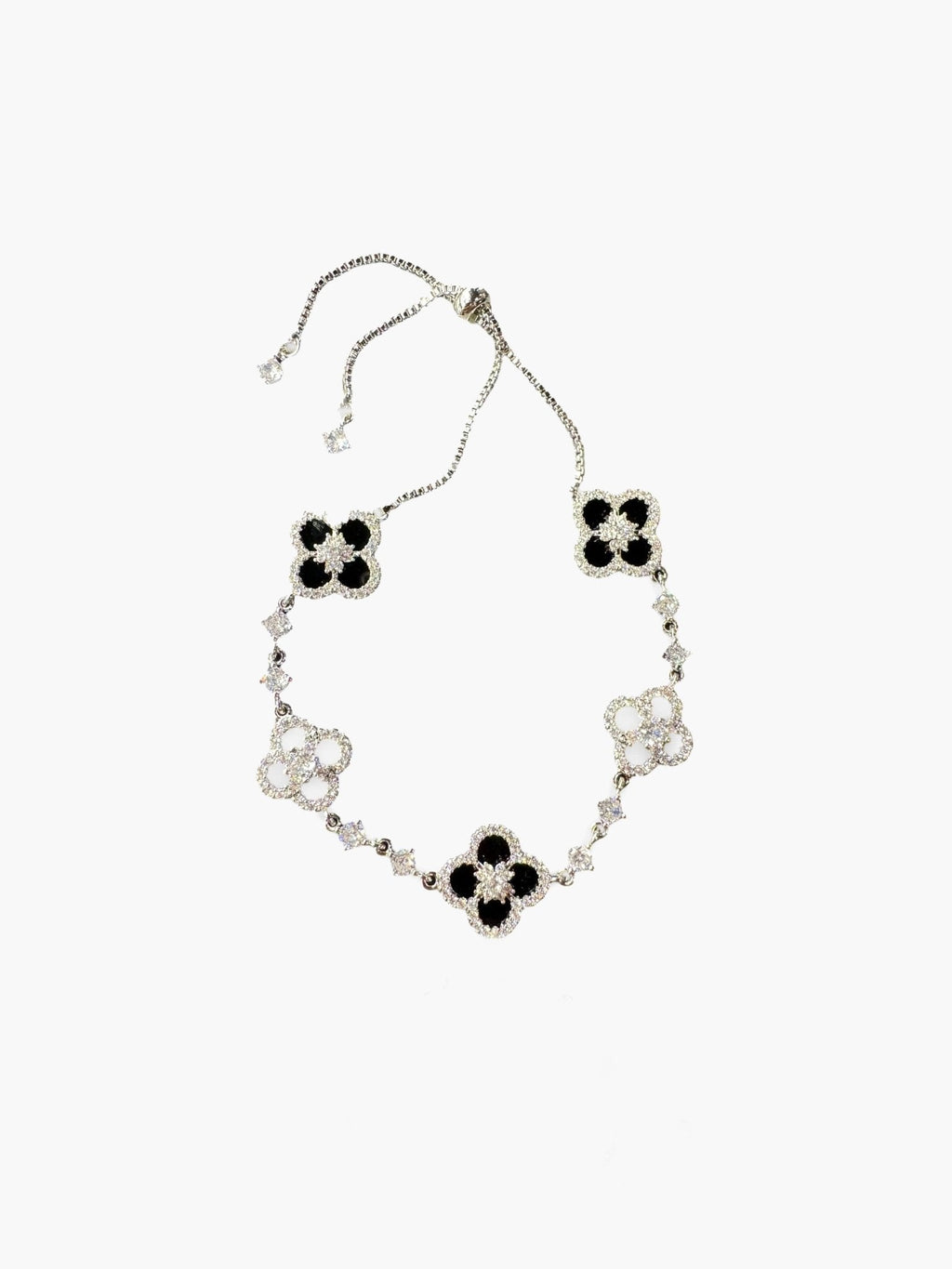 Cataleya Flower Zirconia Bracelet