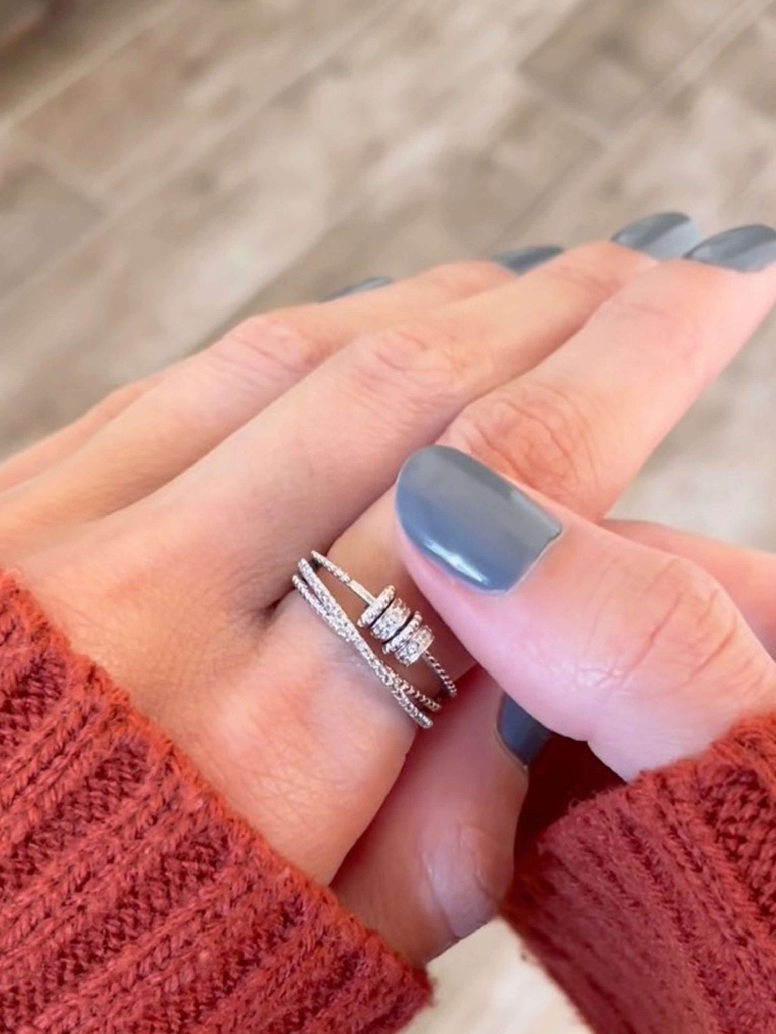 Celeste Anxiety Spinner Ring