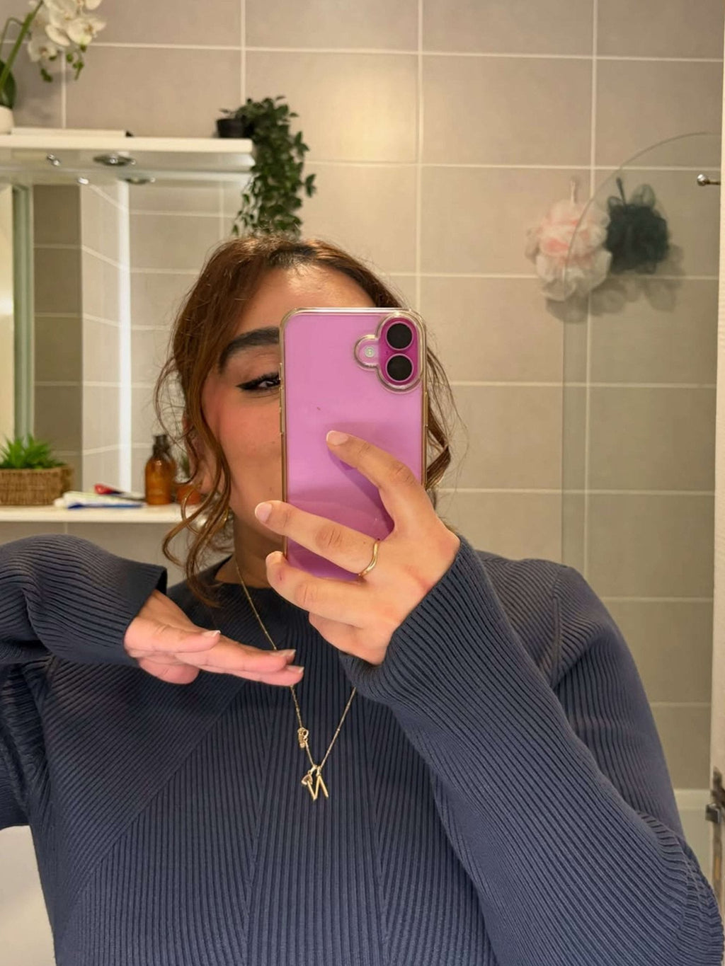 Cynthia Minimal Curve Two Ring Set