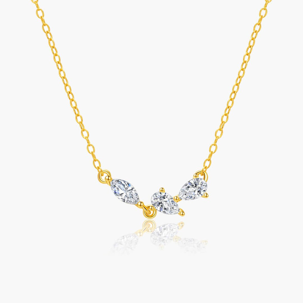 Diane Multi-Cut Zirconia Necklace