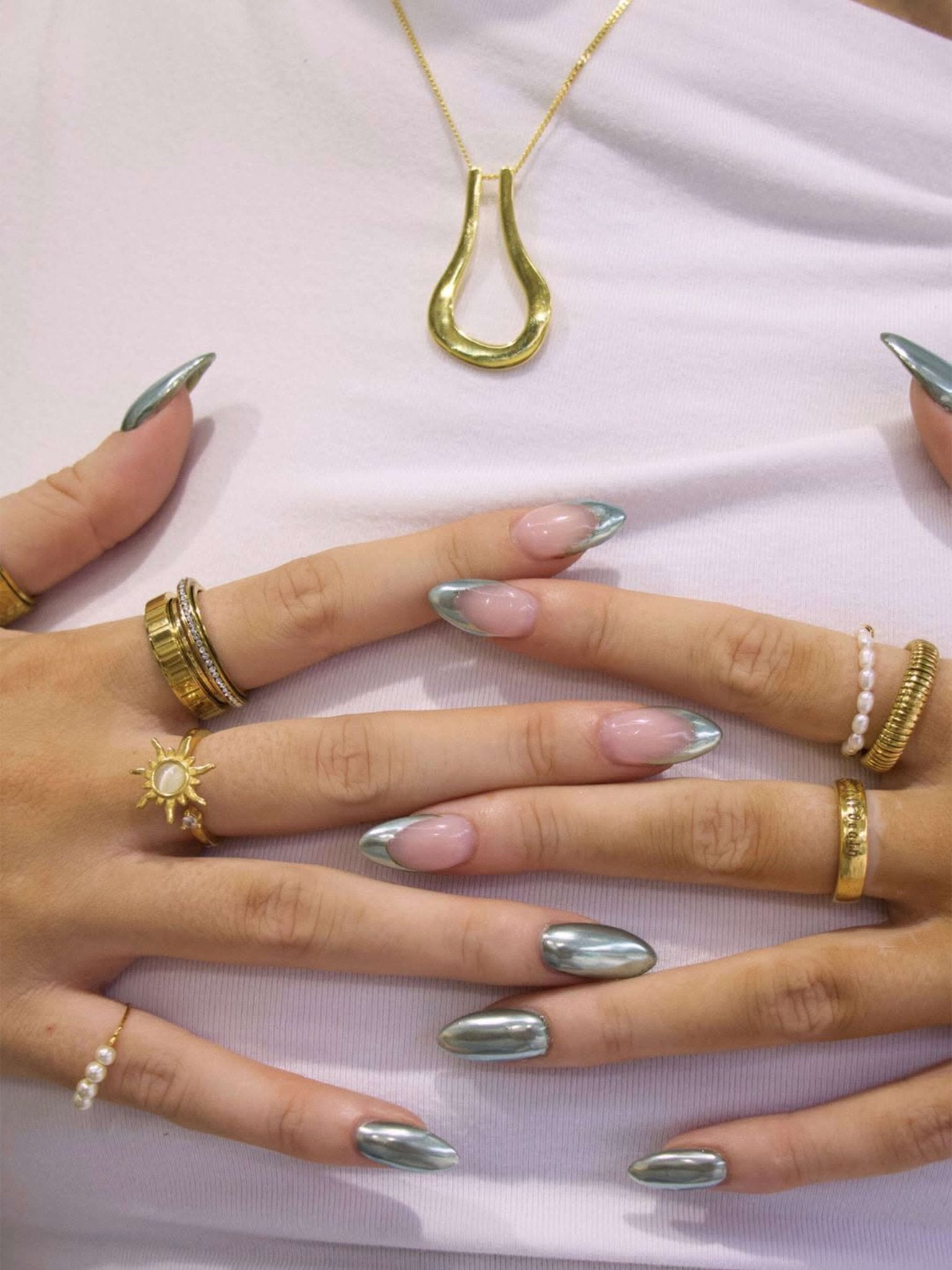 Eliz Anxiety Spinner Ring Set