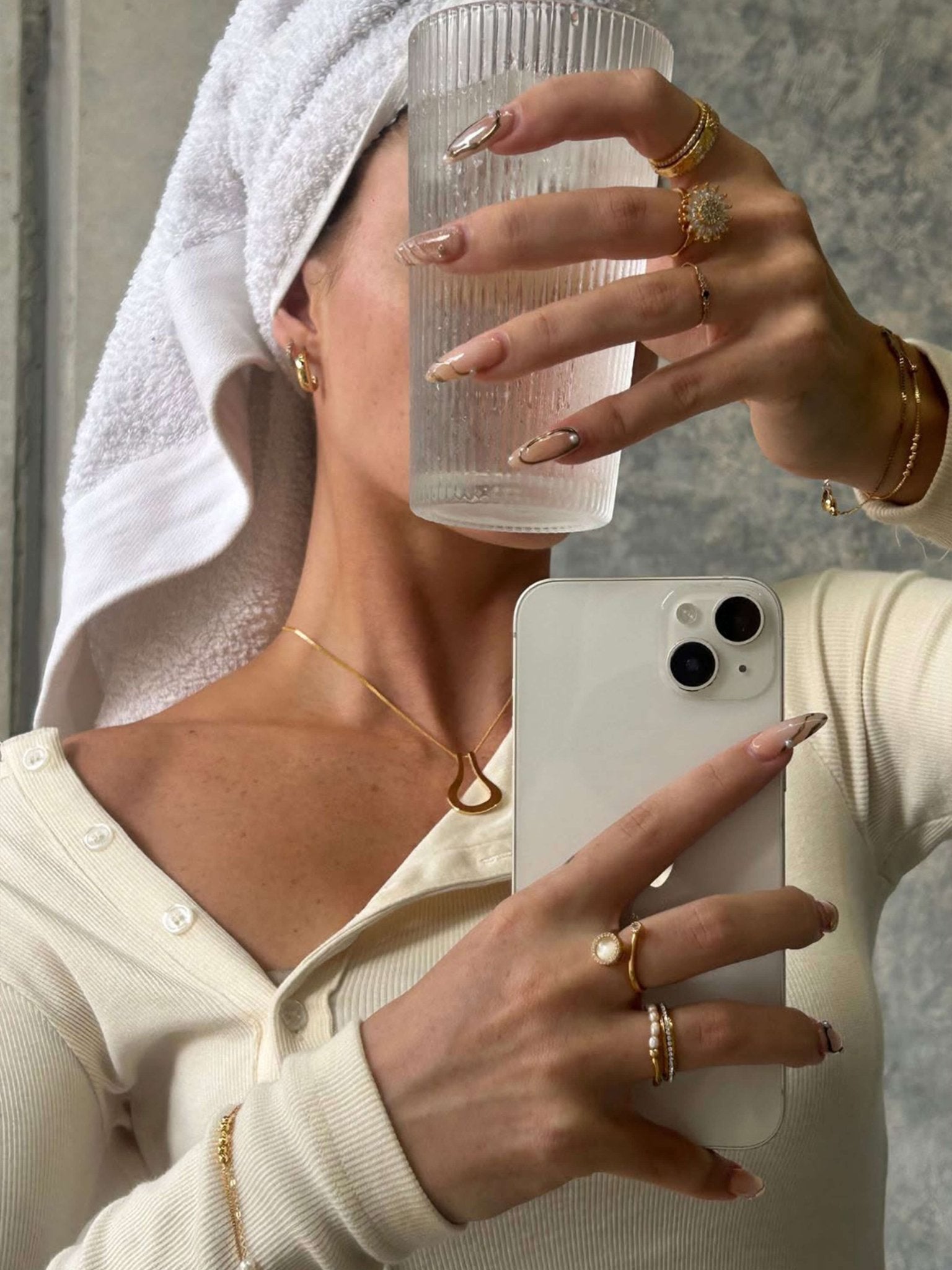 Eliz Anxiety Spinner Ring Set