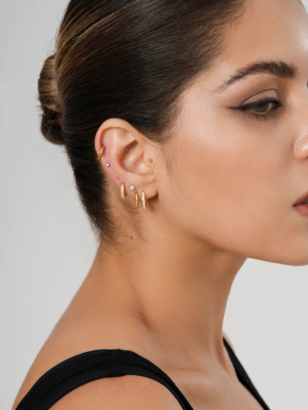 Emma Earring Hoop Set 10pcs