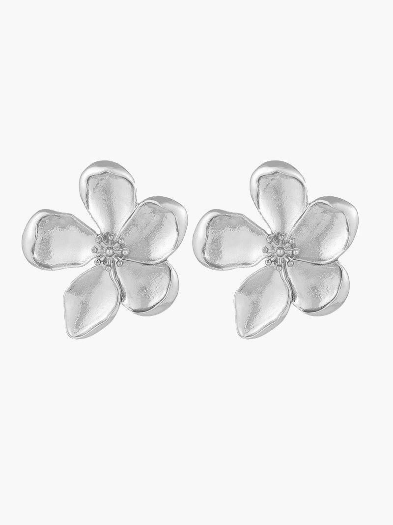 Statement Flower Stud Earrings