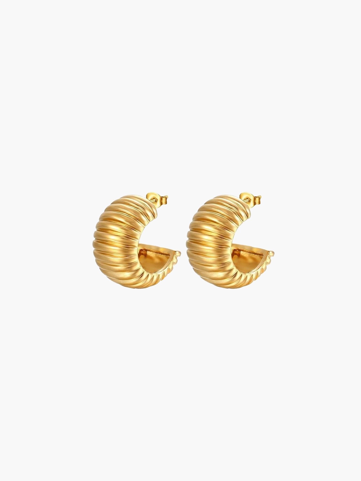 Jaime Chunky Hoop Earrings