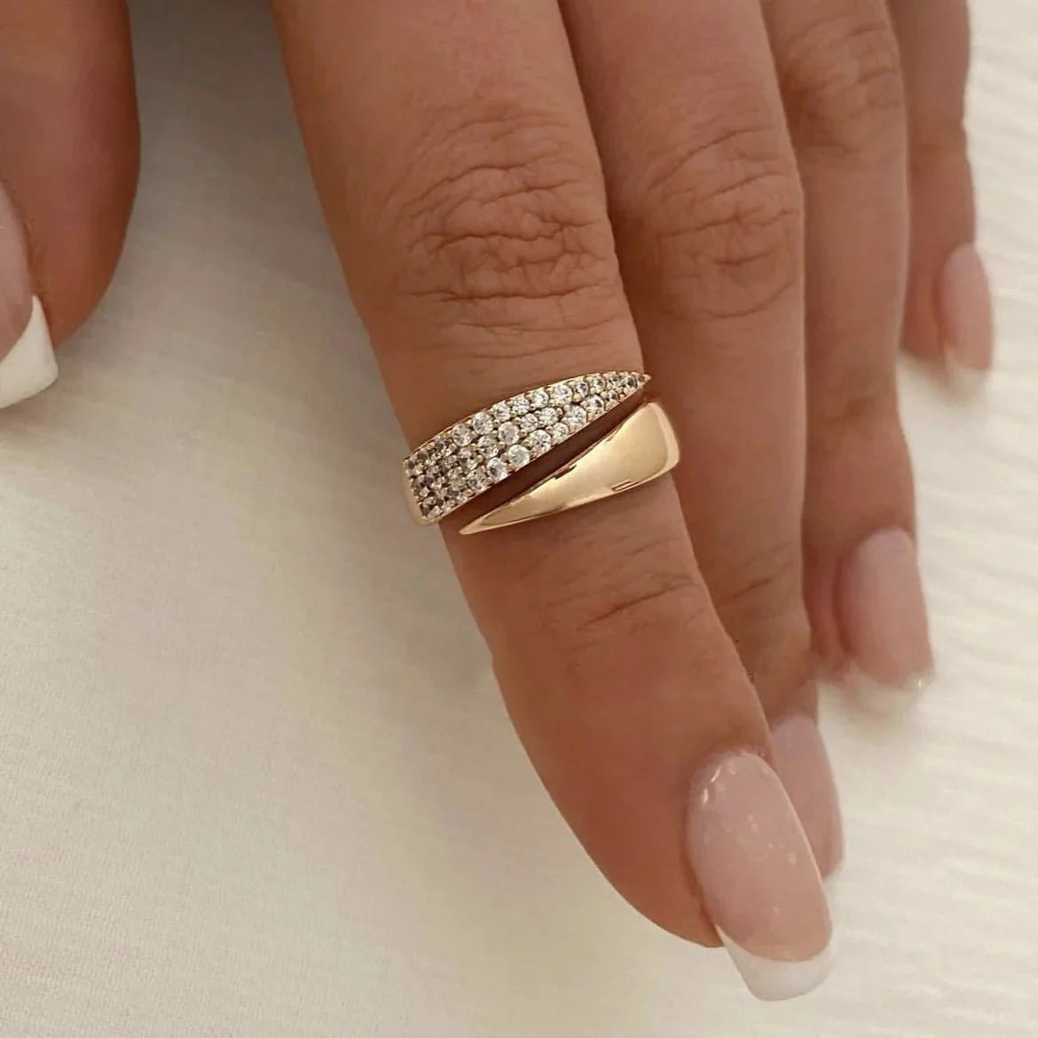 Jessica Pave Zirconia Ring
