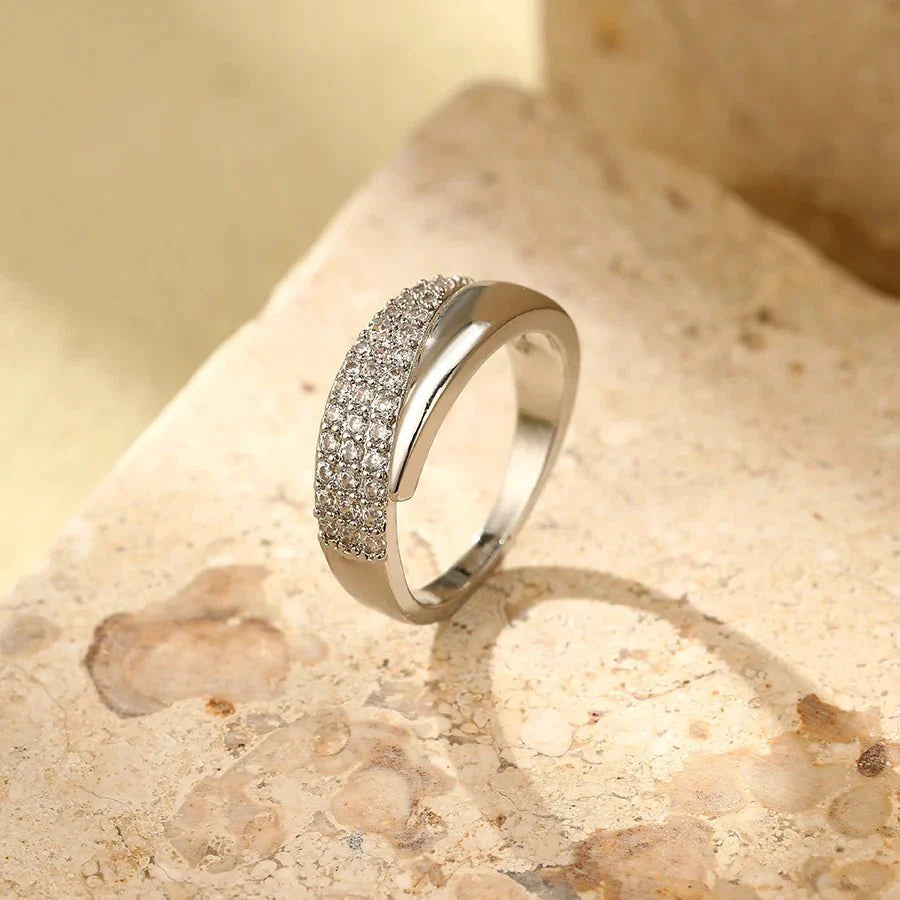 Jessica Pave Zirconia Ring