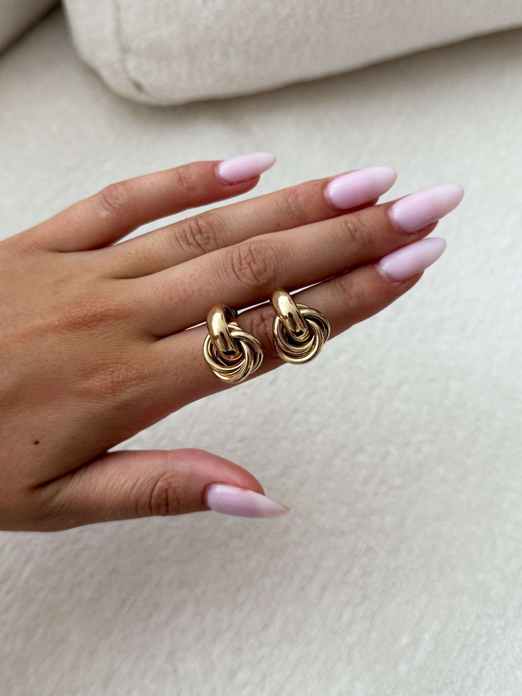 Timeless Twist Knot Earrings