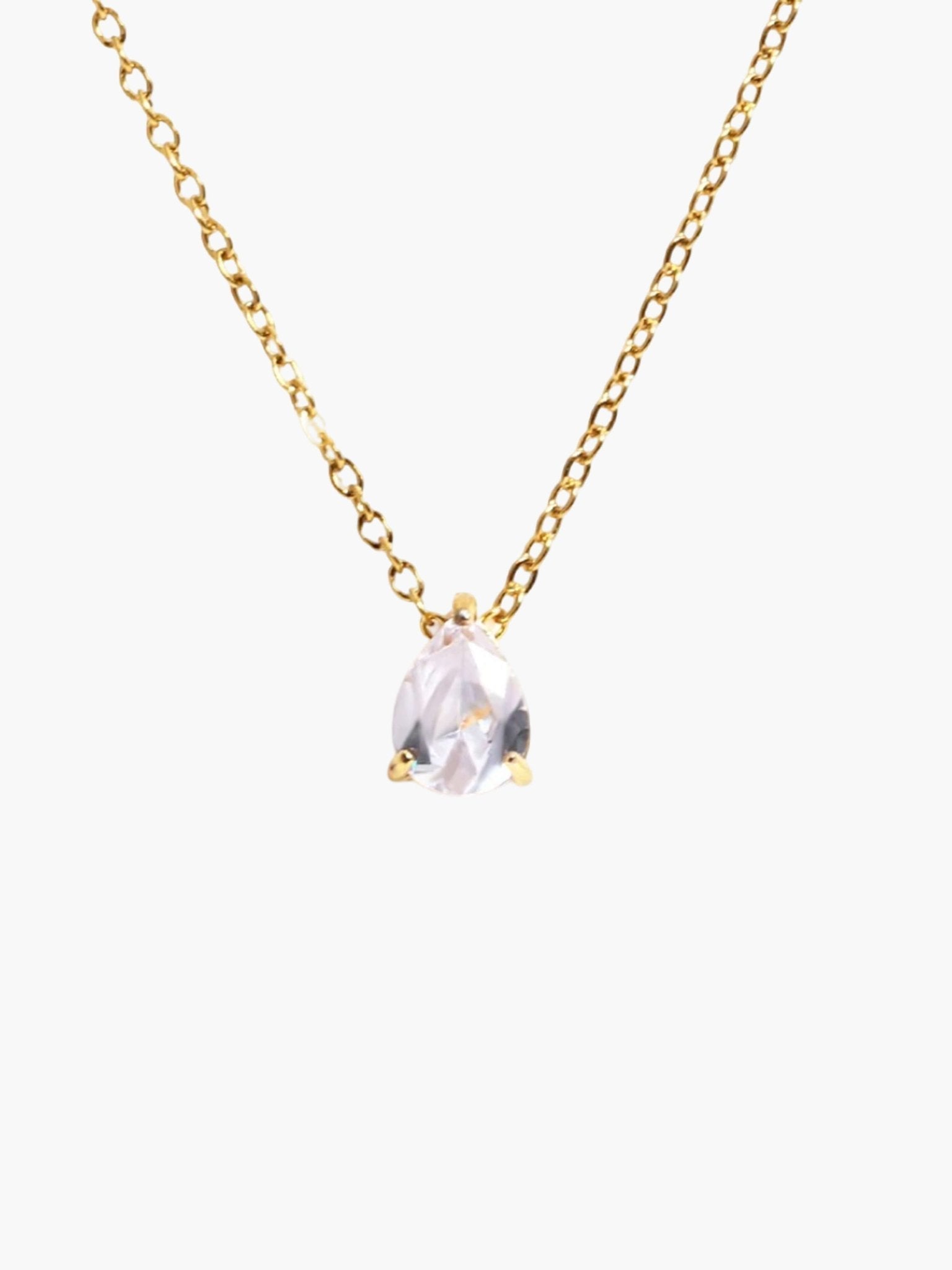 Lilith Teardrop Birthstone Necklace