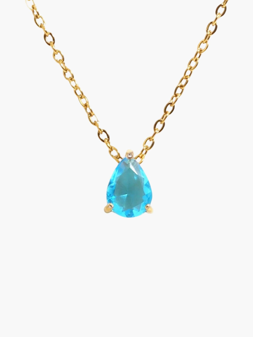 Lilith Teardrop Birthstone Necklace