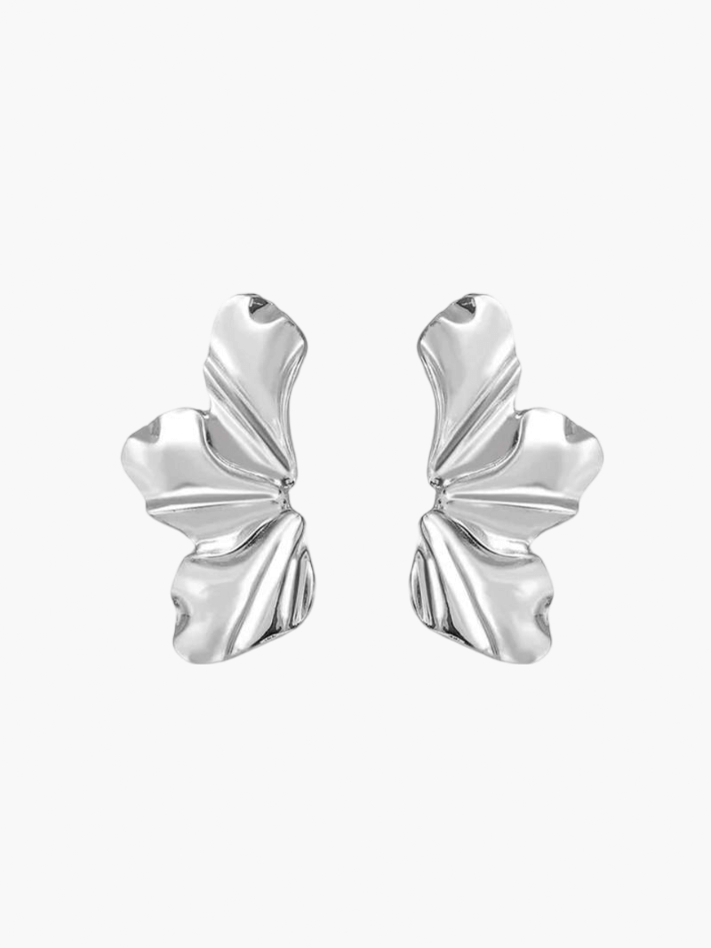 Mia Flower Petal Earrings