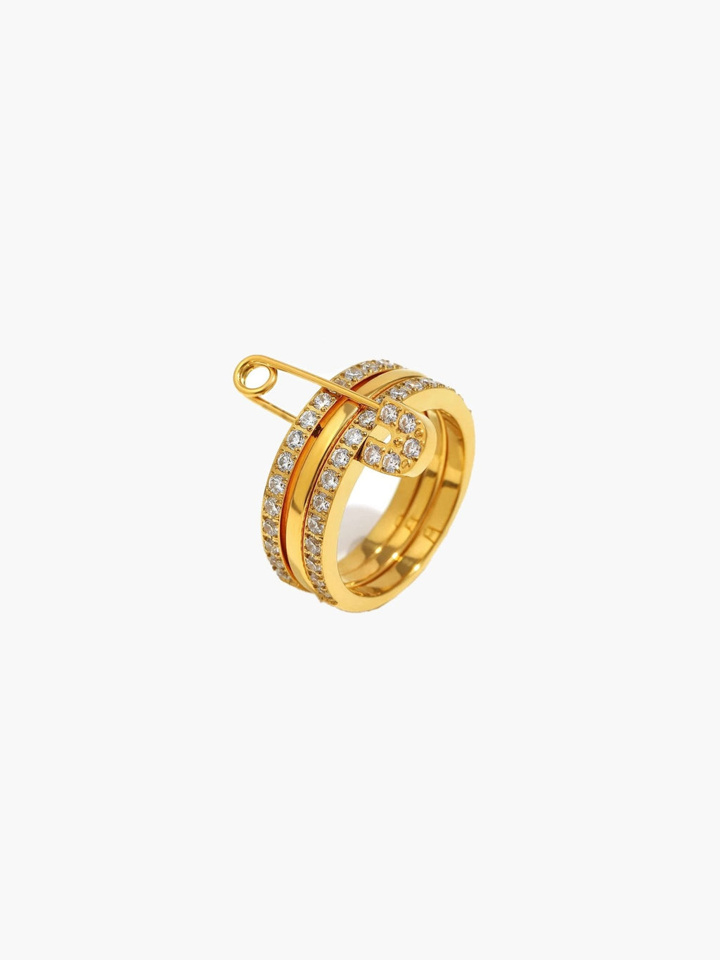 Monica Pinned Zirconia Ring