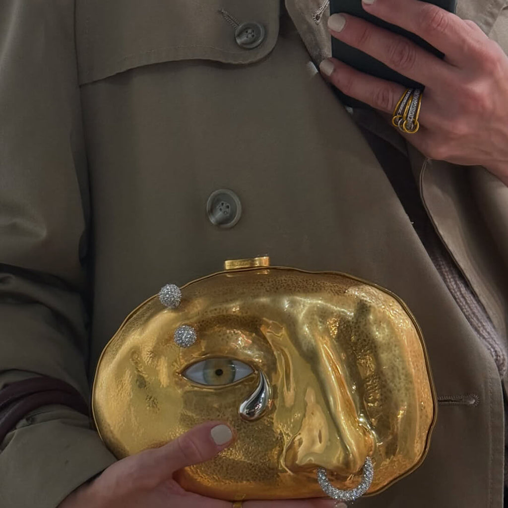 Ophelie Luxe Gemstone Five-Stack Ring