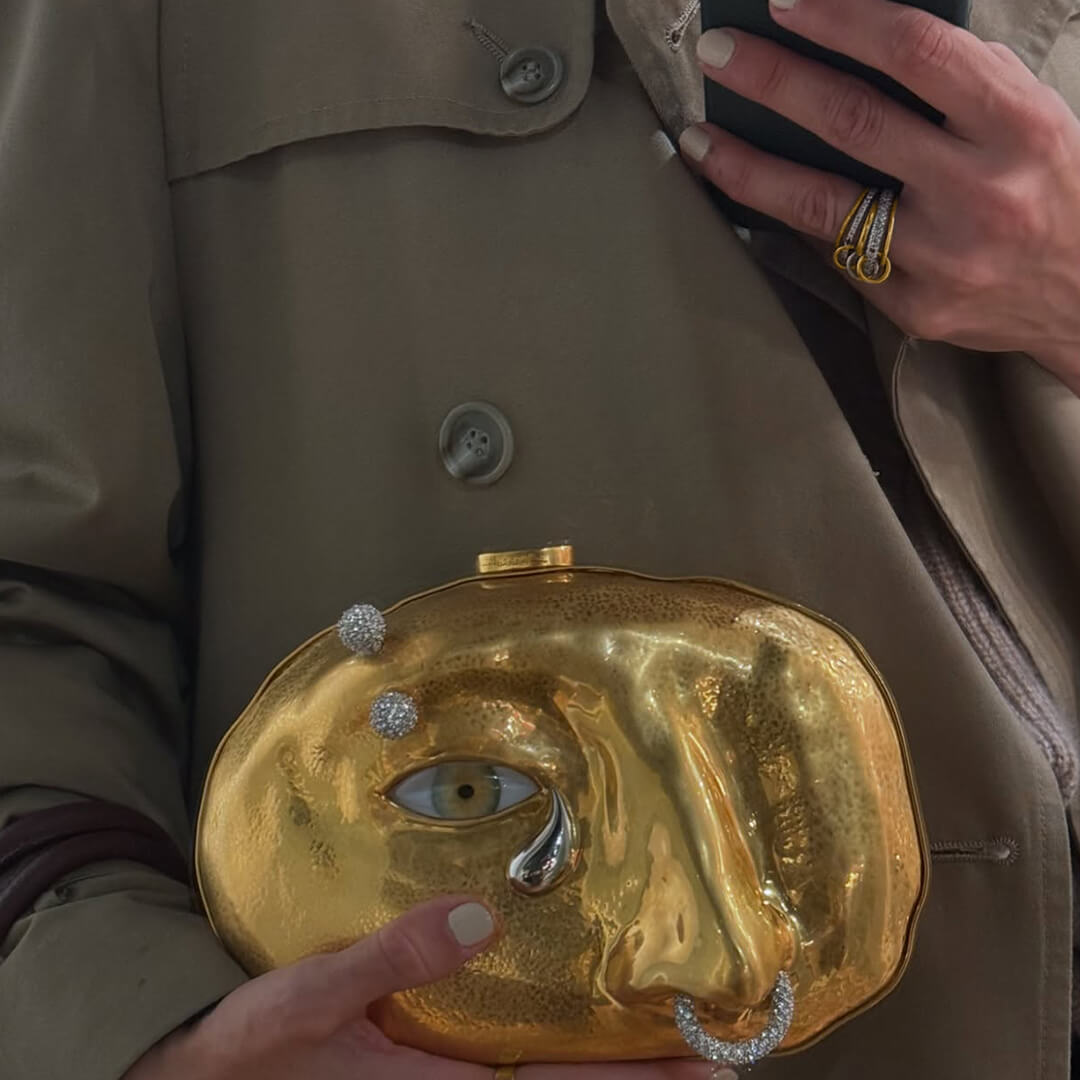 Ophelie Luxe Gemstone Five-Stack Ring