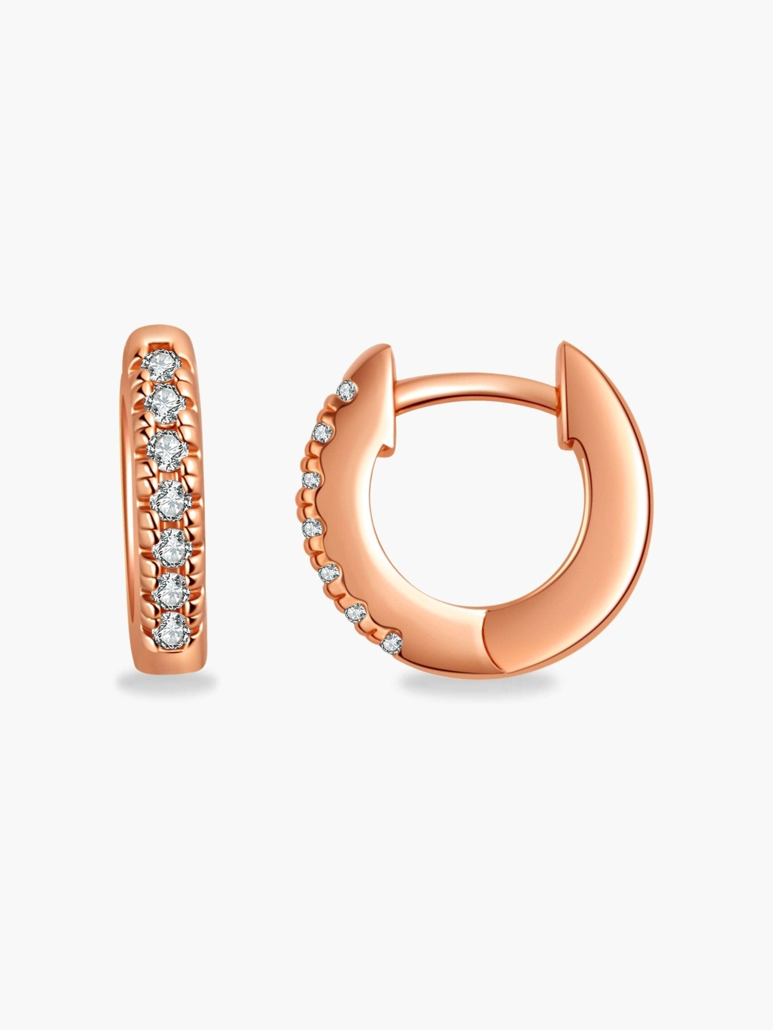 Rhea Zirconia Mini Hoop Earrings