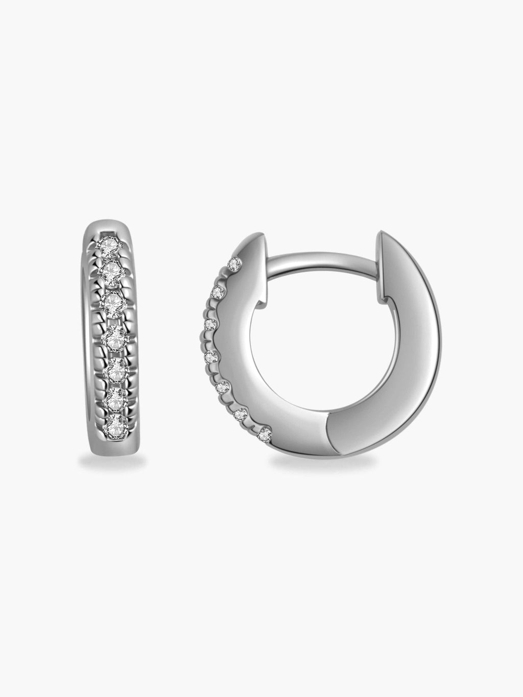 Rhea Zirconia Mini Hoop Earrings