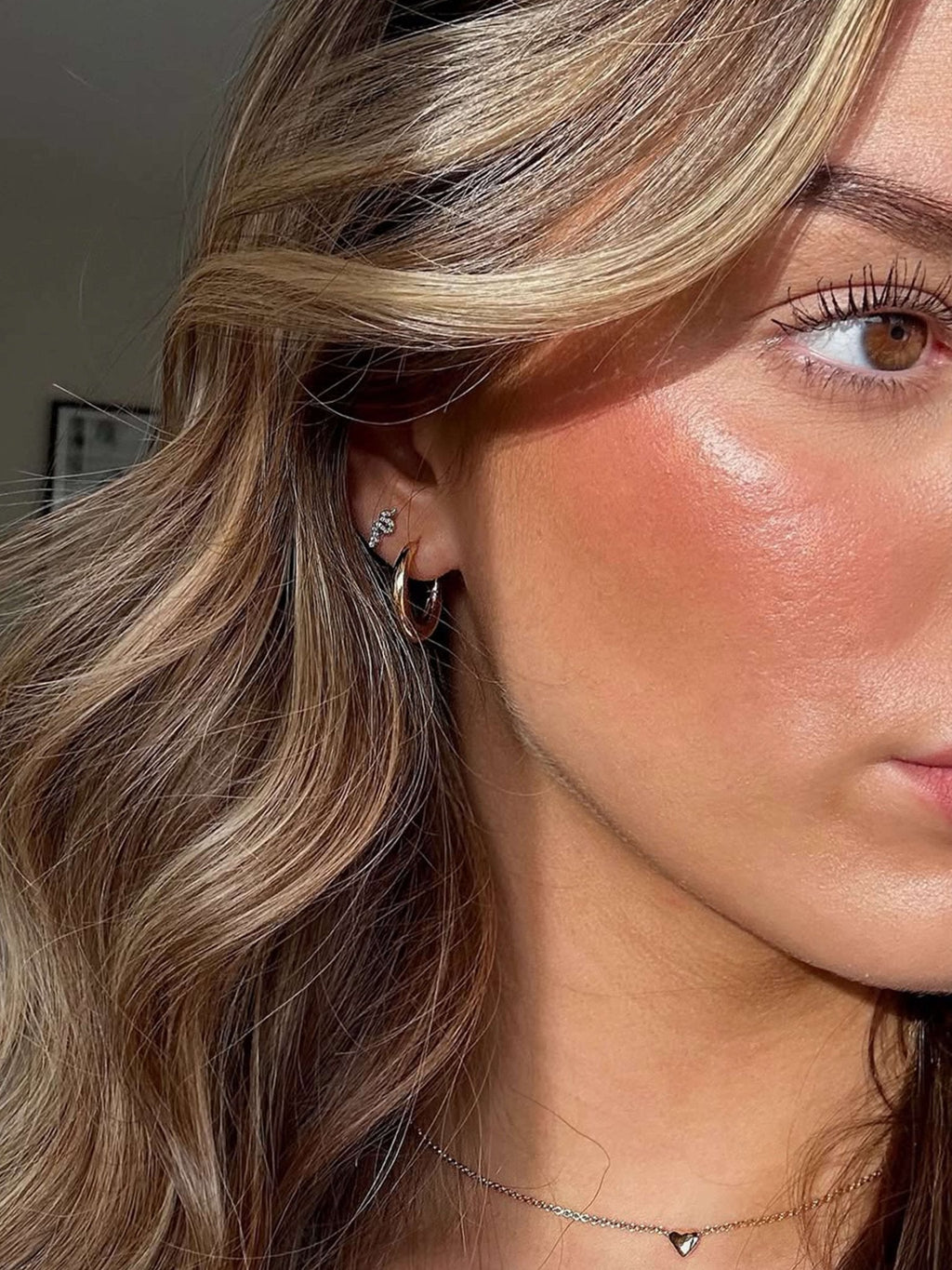 Sabrina Classic Hoop Earrings Set