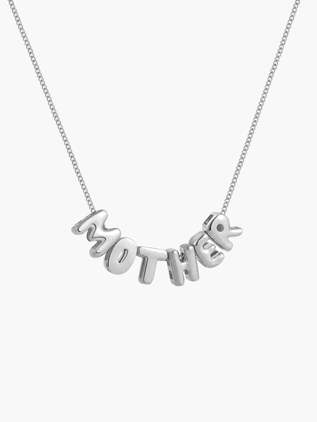 Custom 3D Bubble Name Necklace