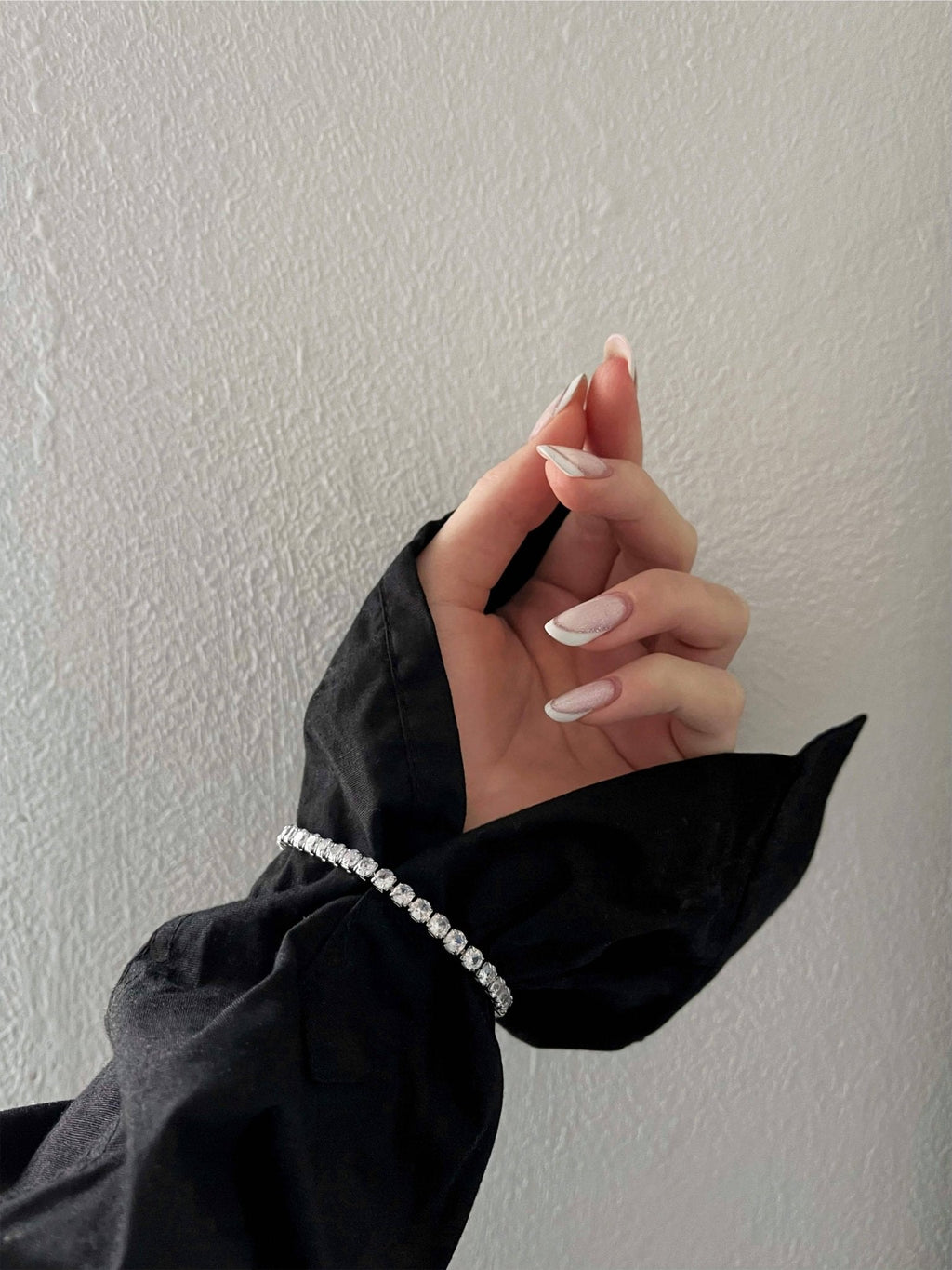 Round Cut Zirconia Tennis Bracelet