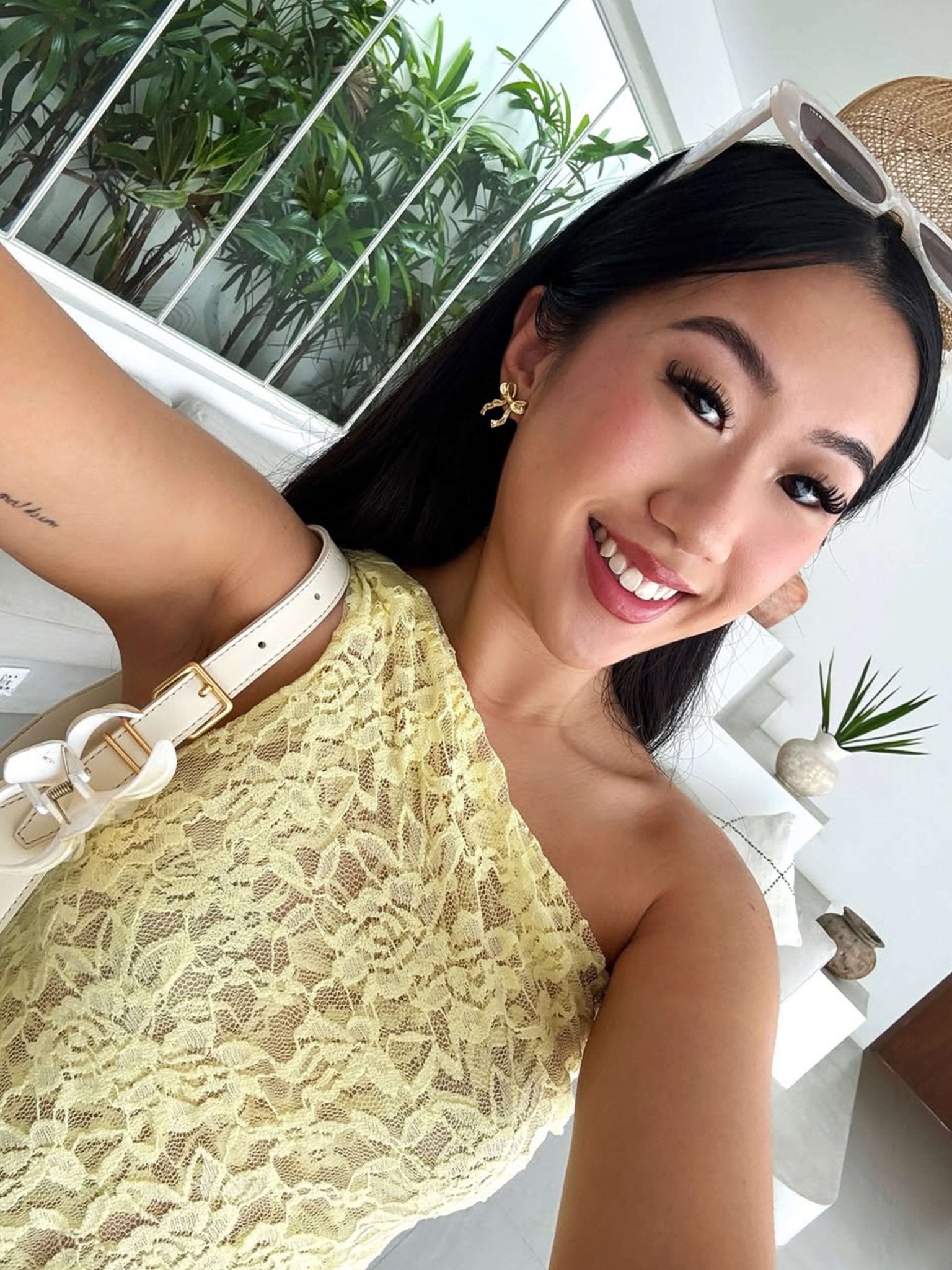 Thalia Bow Stud Earrings